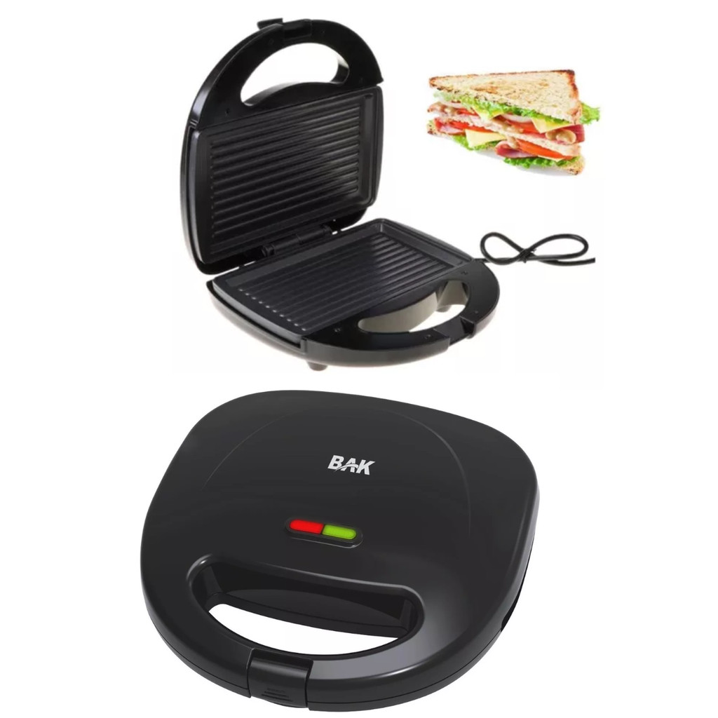 Sanduicheira Misteira Fast Bak 750w Preto Premium 110v