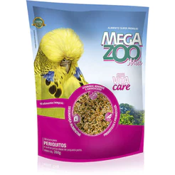 Ração Megazoo Mix para Periquitos - 350 g