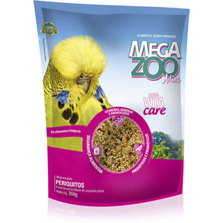 Ração Megazoo Mix para Periquitos - 350 g em Oferta na Shopee