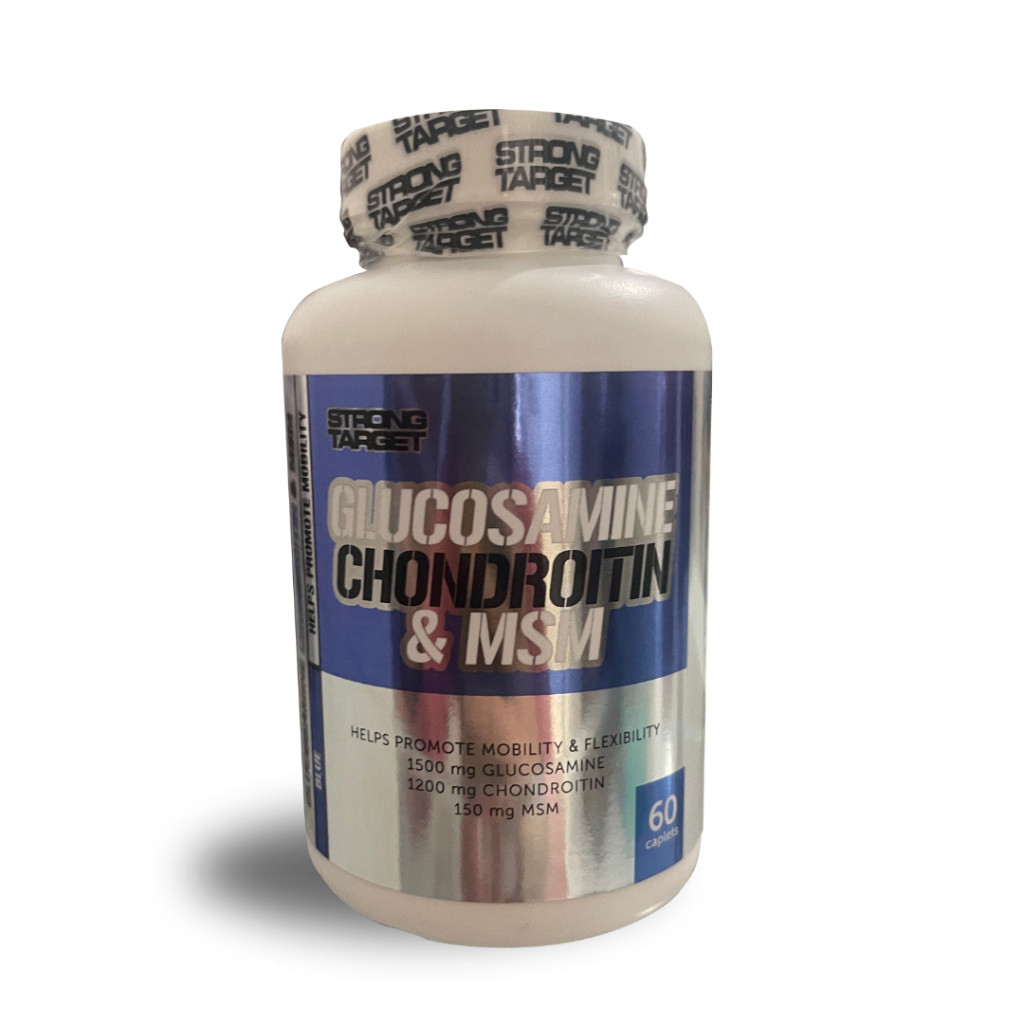 Glucosamina Condroitina & Msm 60caps Strong Target - Original Importado - Envio Imediato