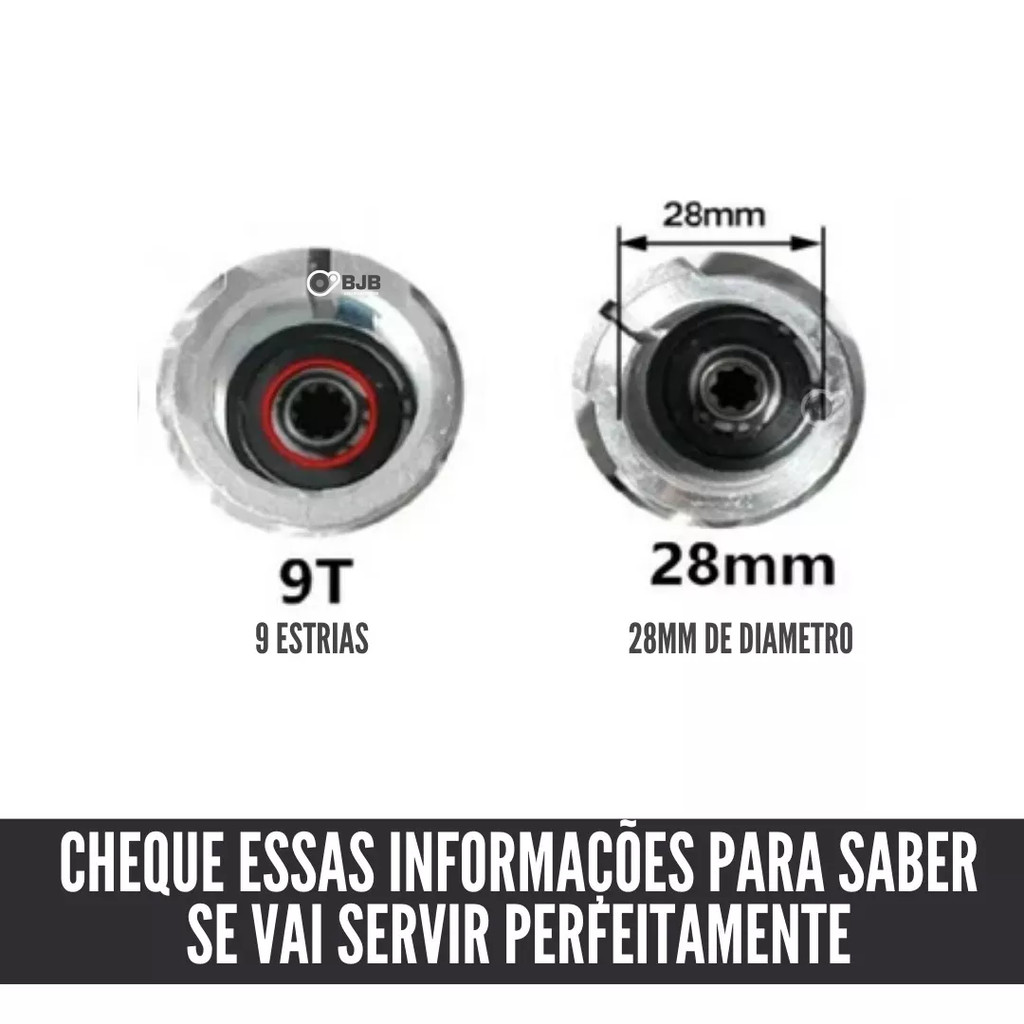 Ponteira Transmissão Roçadeira +Faca Toyama Vulcan Garten — imagem 2 de 2