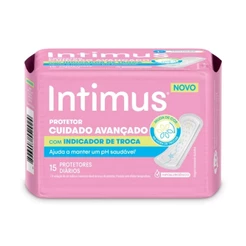 Protetor Diario Intimus com Indicador de Troca 15 Unidades
