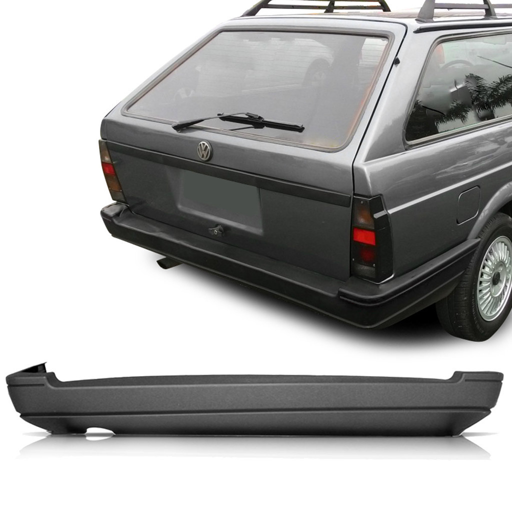 Parachoque Traseiro Parati 87 88 89 90 91 92 93 94 Cinza