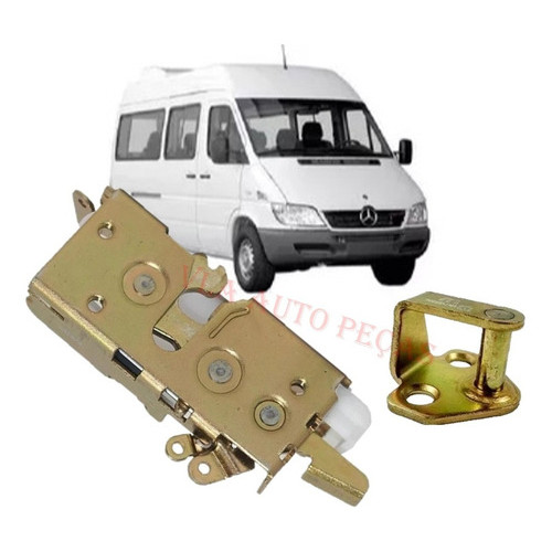 Kit Fechadura E Batente Porta Lateral De Correr Sprinter 1997 a 2012