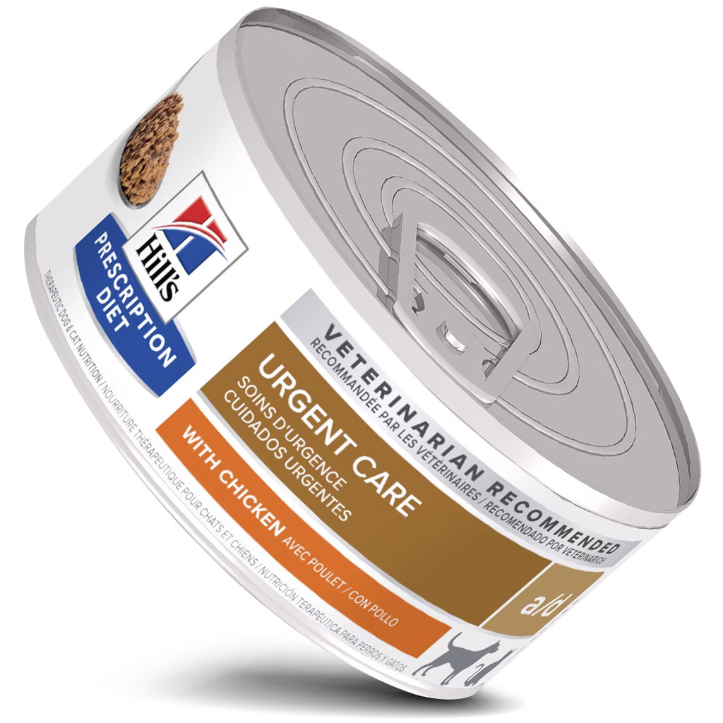 Ração Úmida Hills Prescription Diet A/D Cuidados Críticos para Cães e Gatos - 156g em Oferta na Shopee