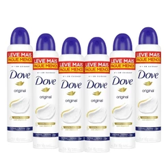 Kit 6 und Desod Dove Original 250ml