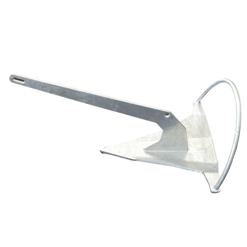 Âncora Alfa Galvanizada 1.4kg Jet Ski E Barcos Até 15 Pés