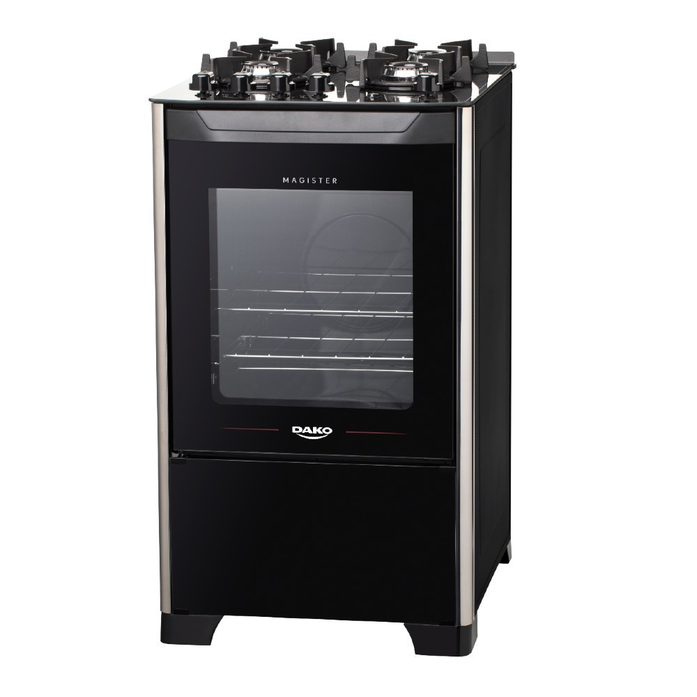 Fogão 4 bocas Dako Magister com Mesa de Vidro em Oferta na Shopee