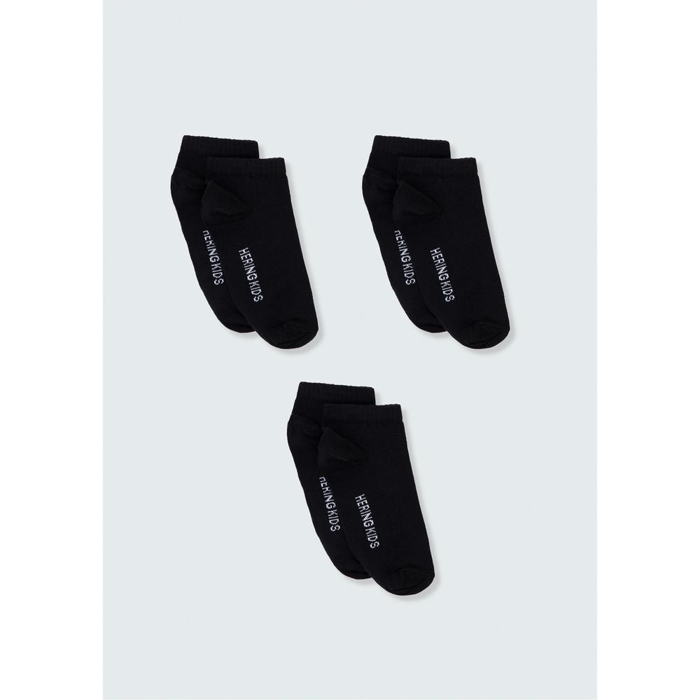 Kit Com 3 Pares De Meia Infantil Unissex Cano Curto Hering Kids em Oferta na Shopee