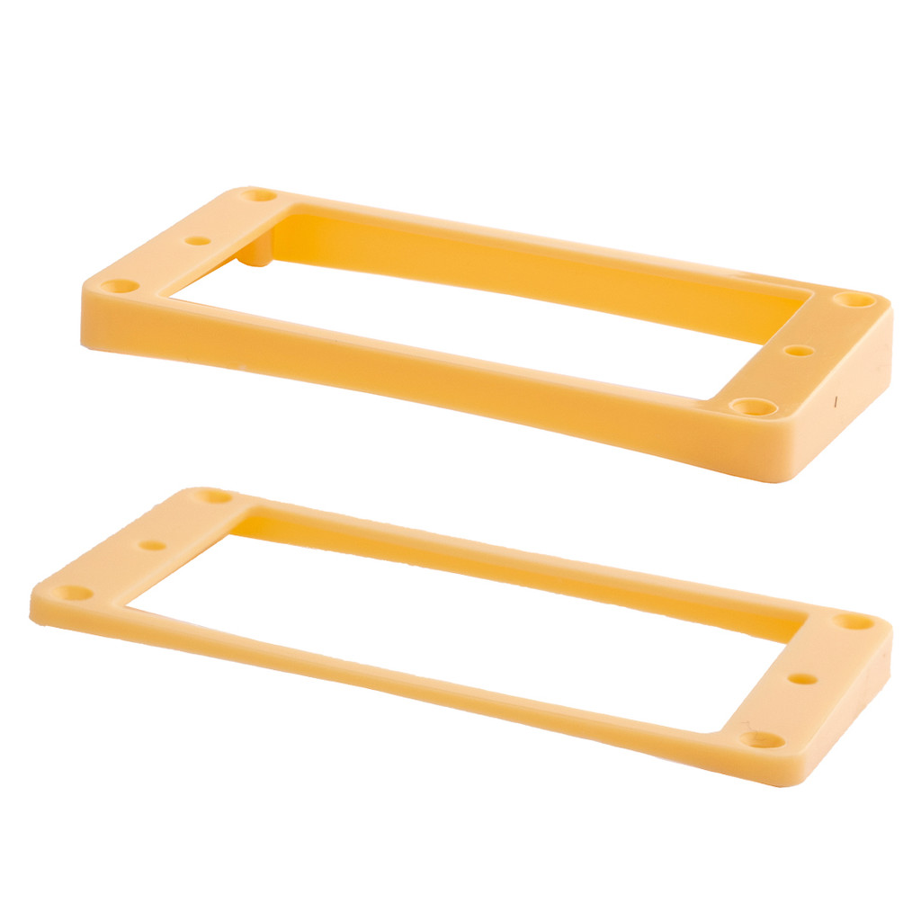 Jg Moldura Captador Humbucker Curva Les Paul Creme Elephant em Oferta na Shopee