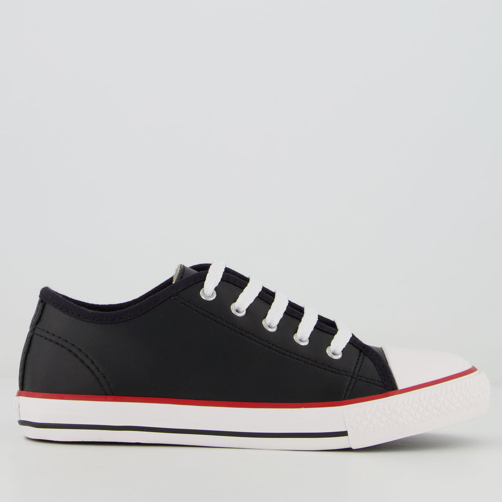 Tênis Diversão Sintético Low Infantil Preto em Oferta na Shopee