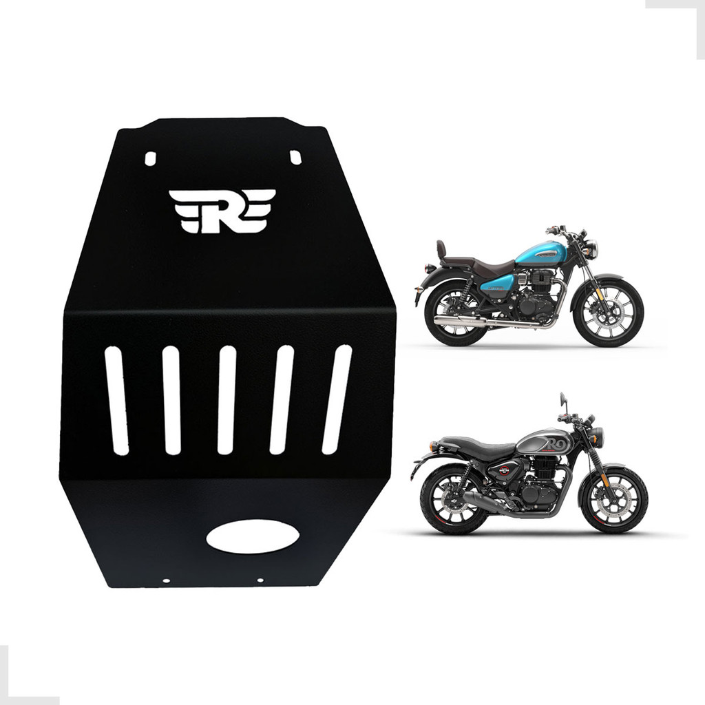 Protetor de Cárter Meteor 350 CLASSIC 350 PRETO ROYAL ENFIELD