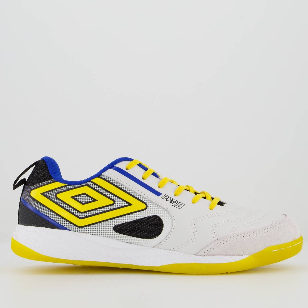 Chuteira Umbro Pro 5 Bump Futsal Cinza