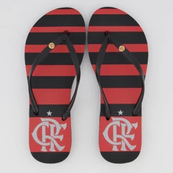 Chinelo Flamengo Manto I 2024 Feminino Preto