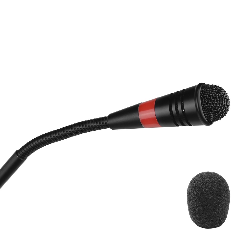 Microfone Gooseneck Sem Base E10 CSR Haste 62cm Para Mesas Púlpitos Balcões Para Uso Com Fio + Nota Fiscal