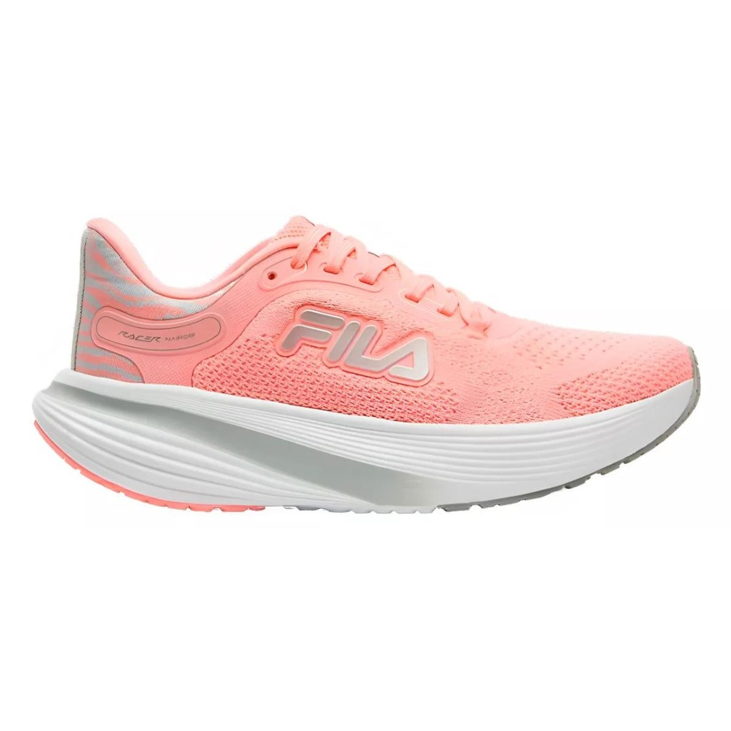 Tênis Fila Racer Nairobi Feminino Rosa Branco
