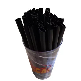 Canudo Jumbo Biodegradável Preto 11mm Açaí Vitamina 500-100un em Oferta na Shopee