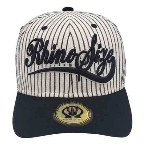 Boné Rhino Size Baseball Aba Curva Prison White
