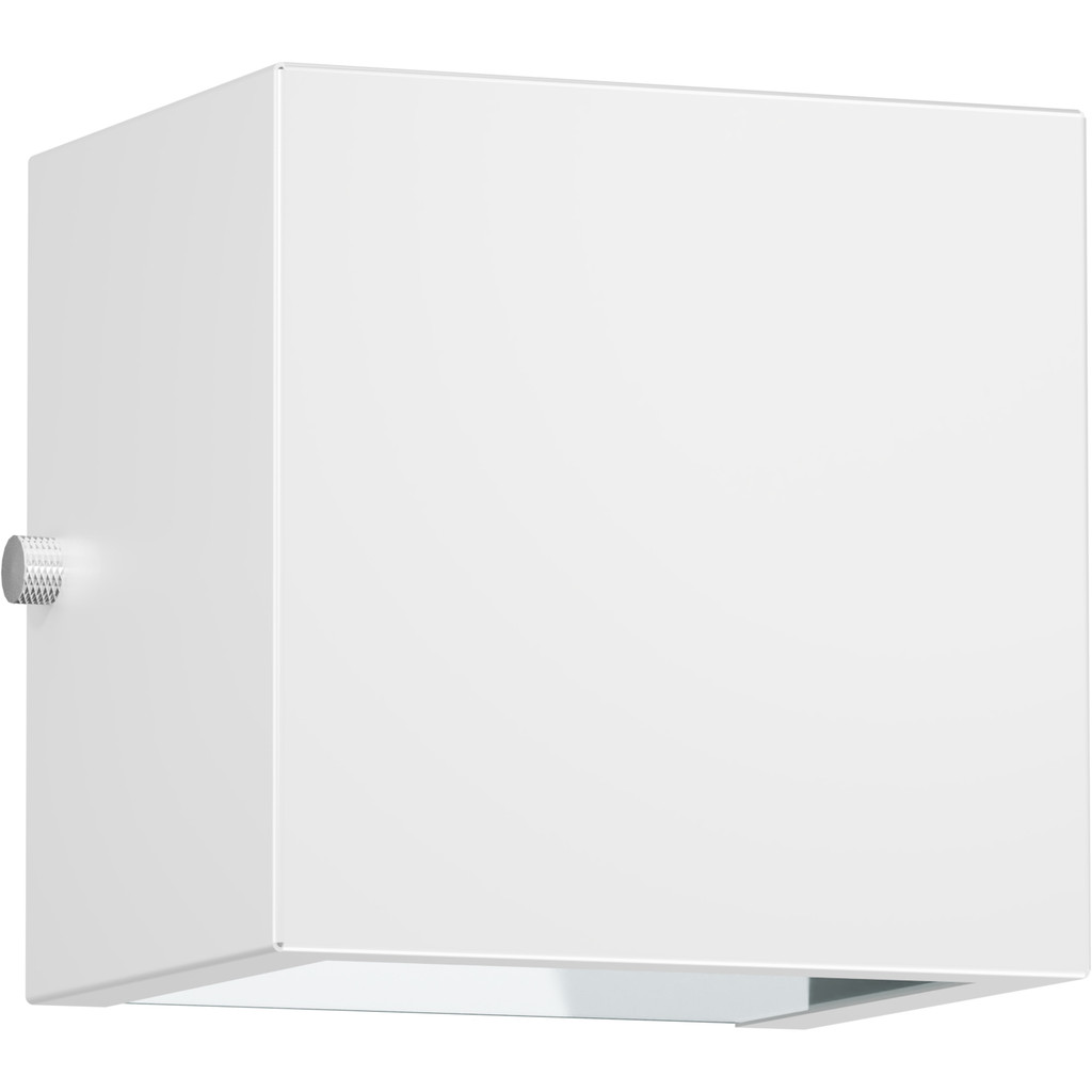 Arandela Cubo Quadrada Alumínio 2 Focos Externa Bivolt MF105