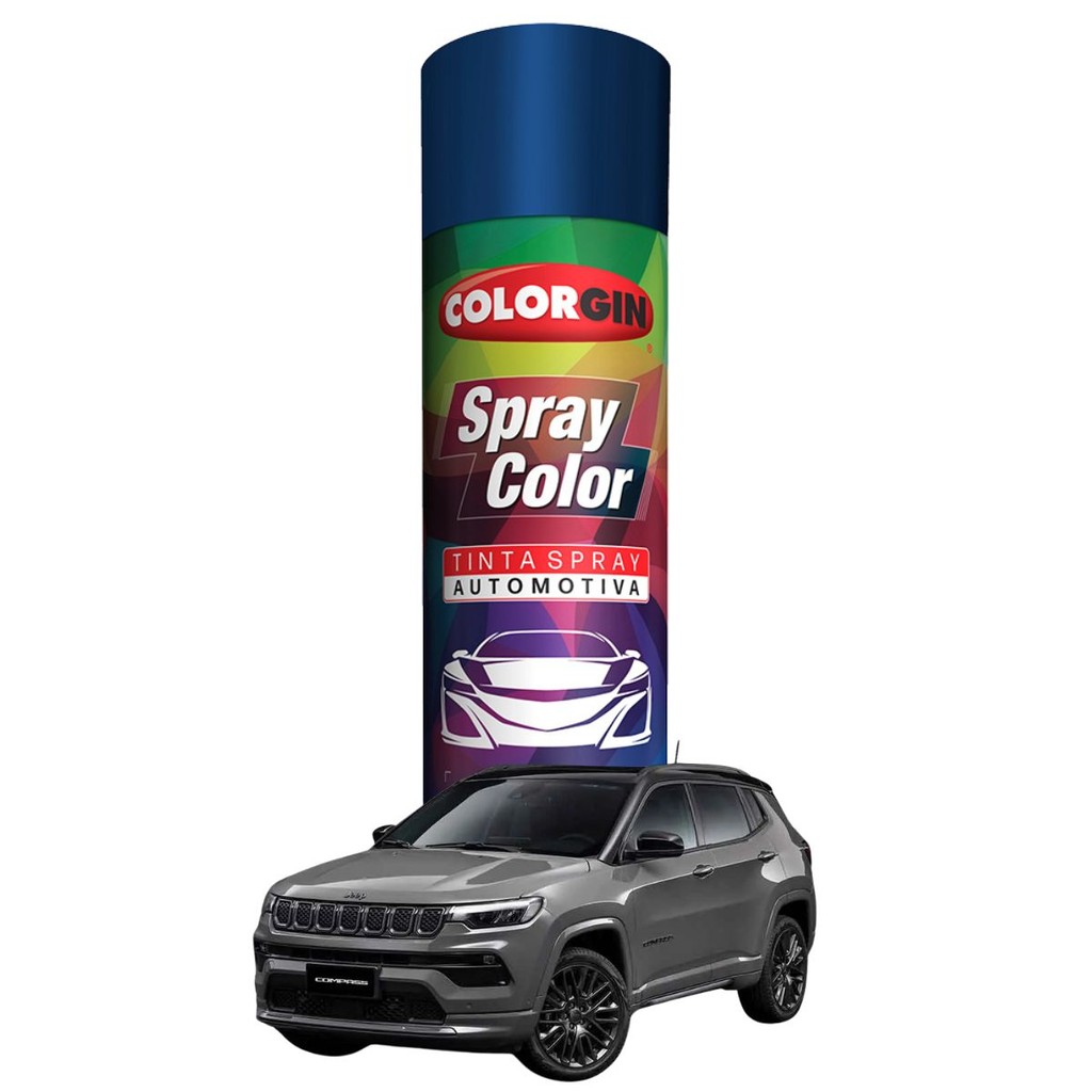 Tinta Spray Automotivo Cinza Sting VR503/B Jeep 300ml