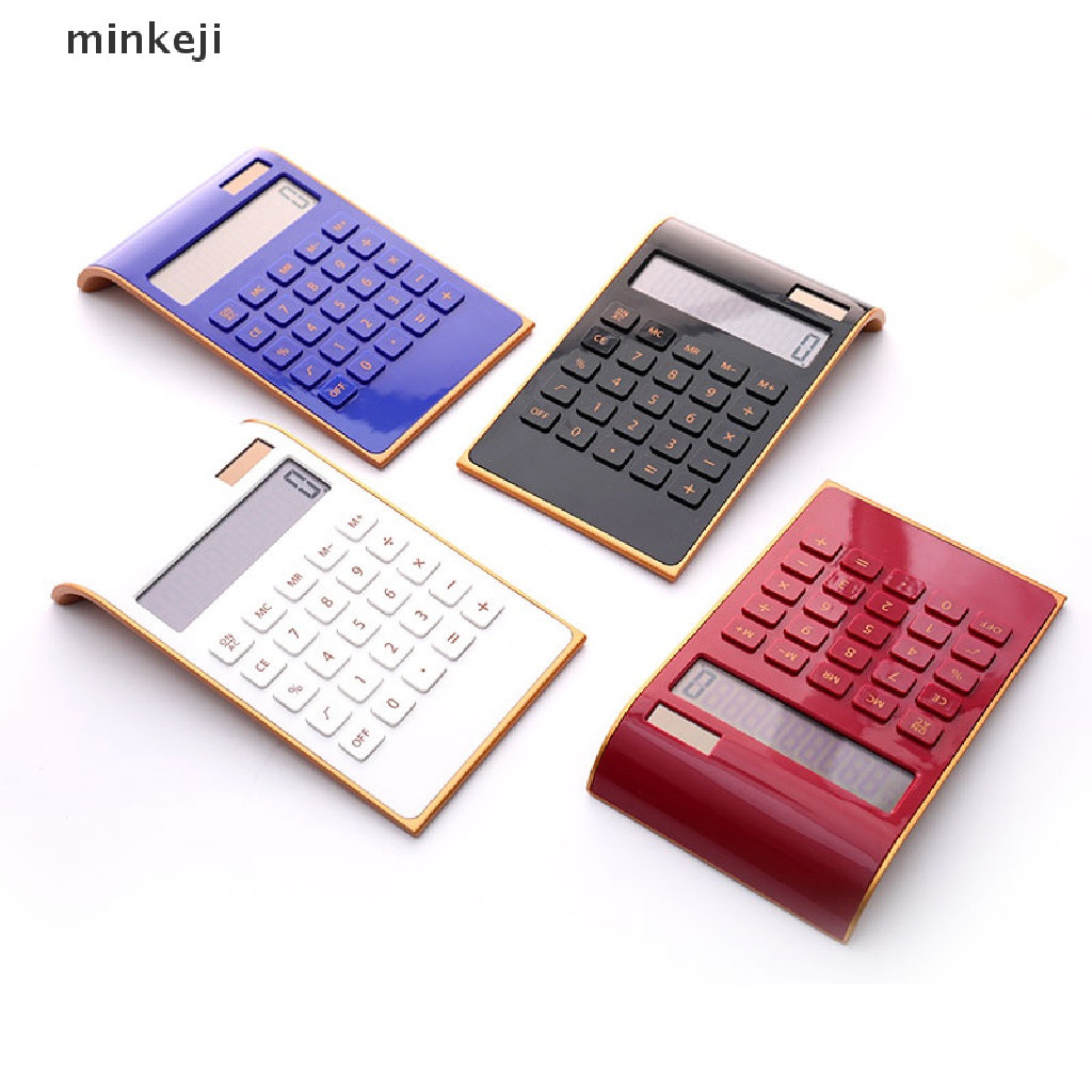 Calculadora de Mesa Portátil com Fonte de Alimentação Dupla e Grande Display LCD em Oferta na Shopee