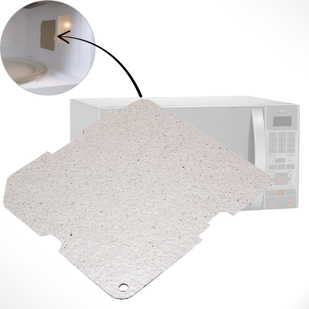 Tampa de Mica para Microondas Brastemp consul Bms45 BMX35 BMT45 CMS45 Nova em Oferta na Shopee