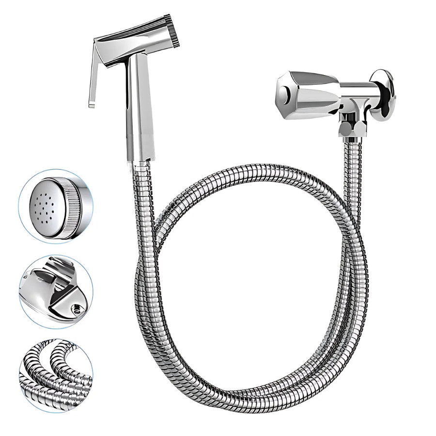 Ducha Higiênica Para Banheiro Completa 1,20m Chuveirinho Privada em Oferta na Shopee