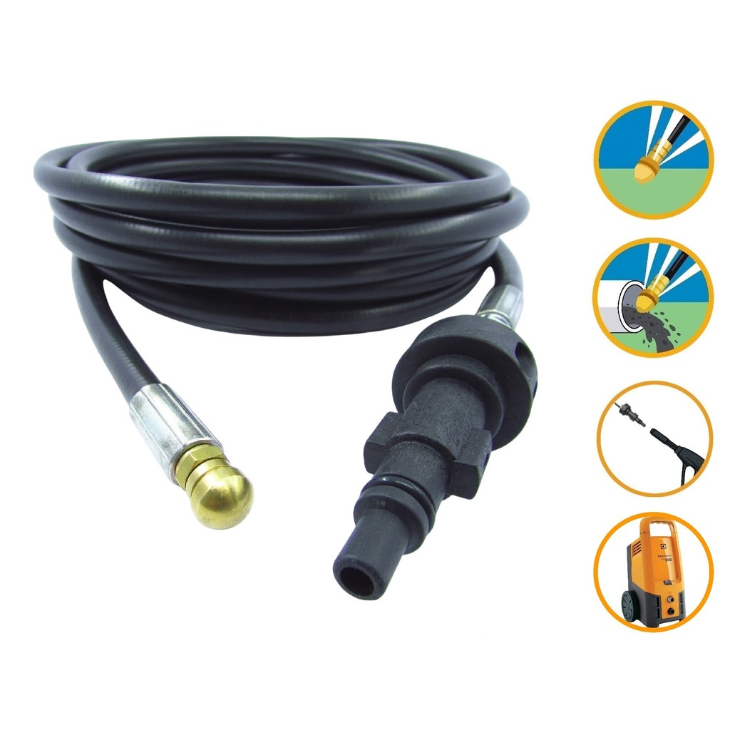 Mangueira Desentupidora 15m Electrolux Ultra Wash Uws10 2500
