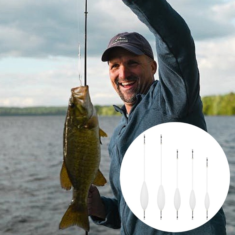 TENB 3 Pçs Forma Bombard Bobber Para Cima 12 15 20 30 40g Bóia Flutuante Bobbers Flutuabilidade Acrílica Pesca