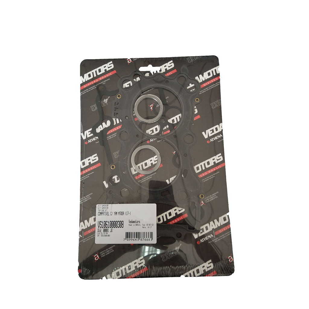 Kit Junta a Cilindro + Cabeçote + ANEL Escape Yamaha MT 03 / R3 320 (vedamotors)