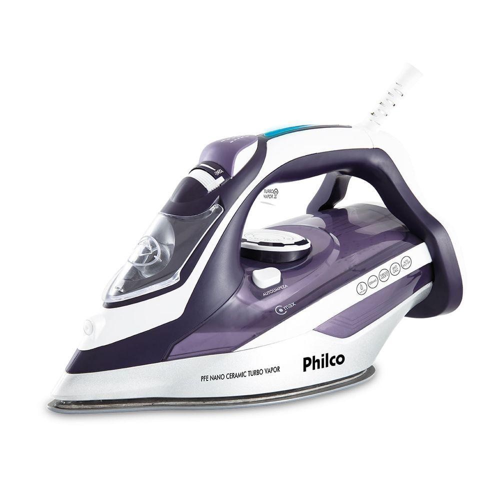 Ferro A Vapor Philco PFE Nano Ceramic Turbo Vapor 220V em Oferta na Shopee