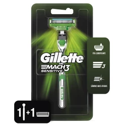Aparelho de Barbear Gillette Mach3 Sensitive