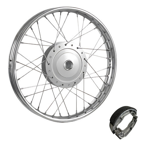 Roda Dianteira Completa  Honda Titan 150 Fan 150+lona Freio