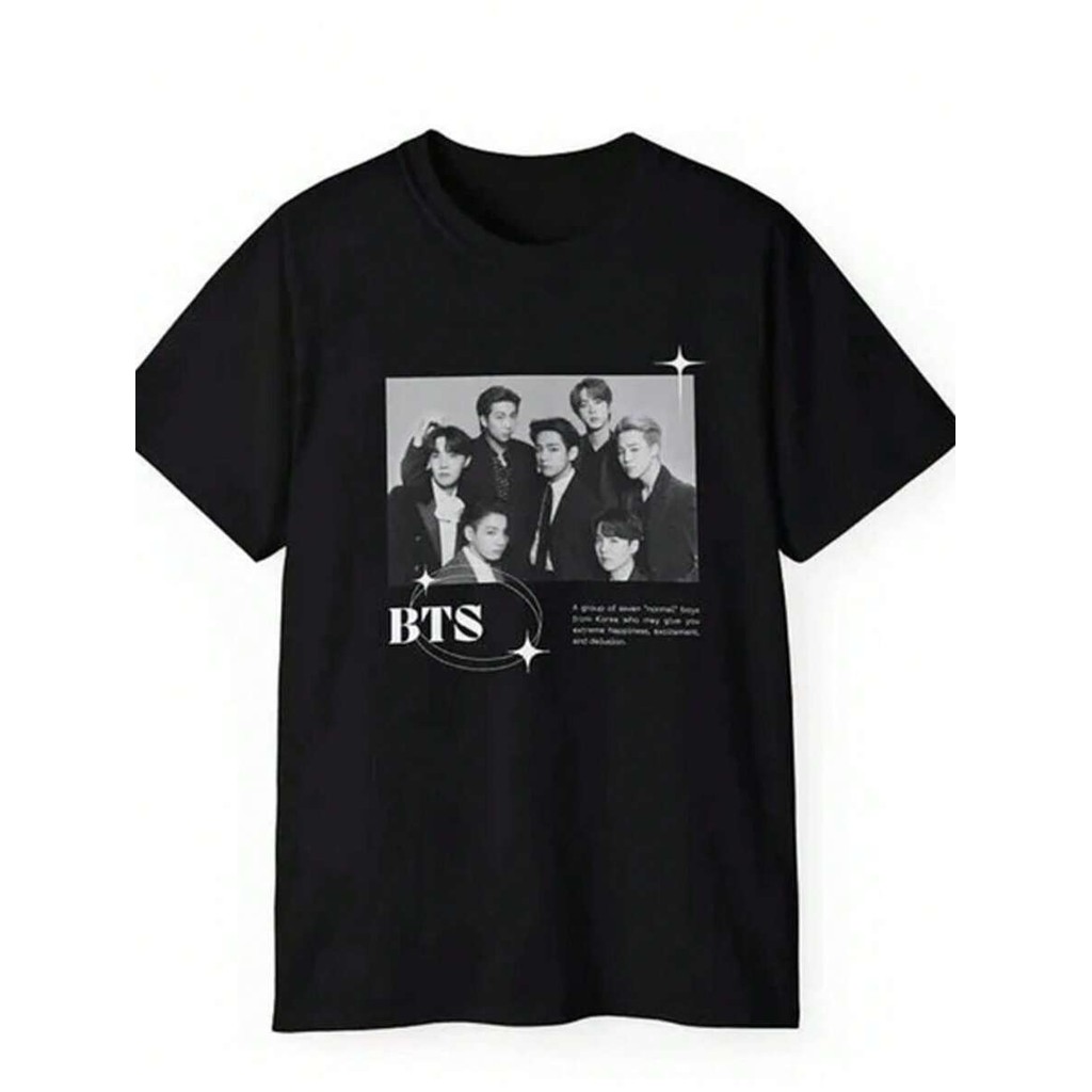 Camisa Bts Jimin Pop Kpop Banda Internacional Música Coreano Unissex 100% Algodão Premium Streetwear