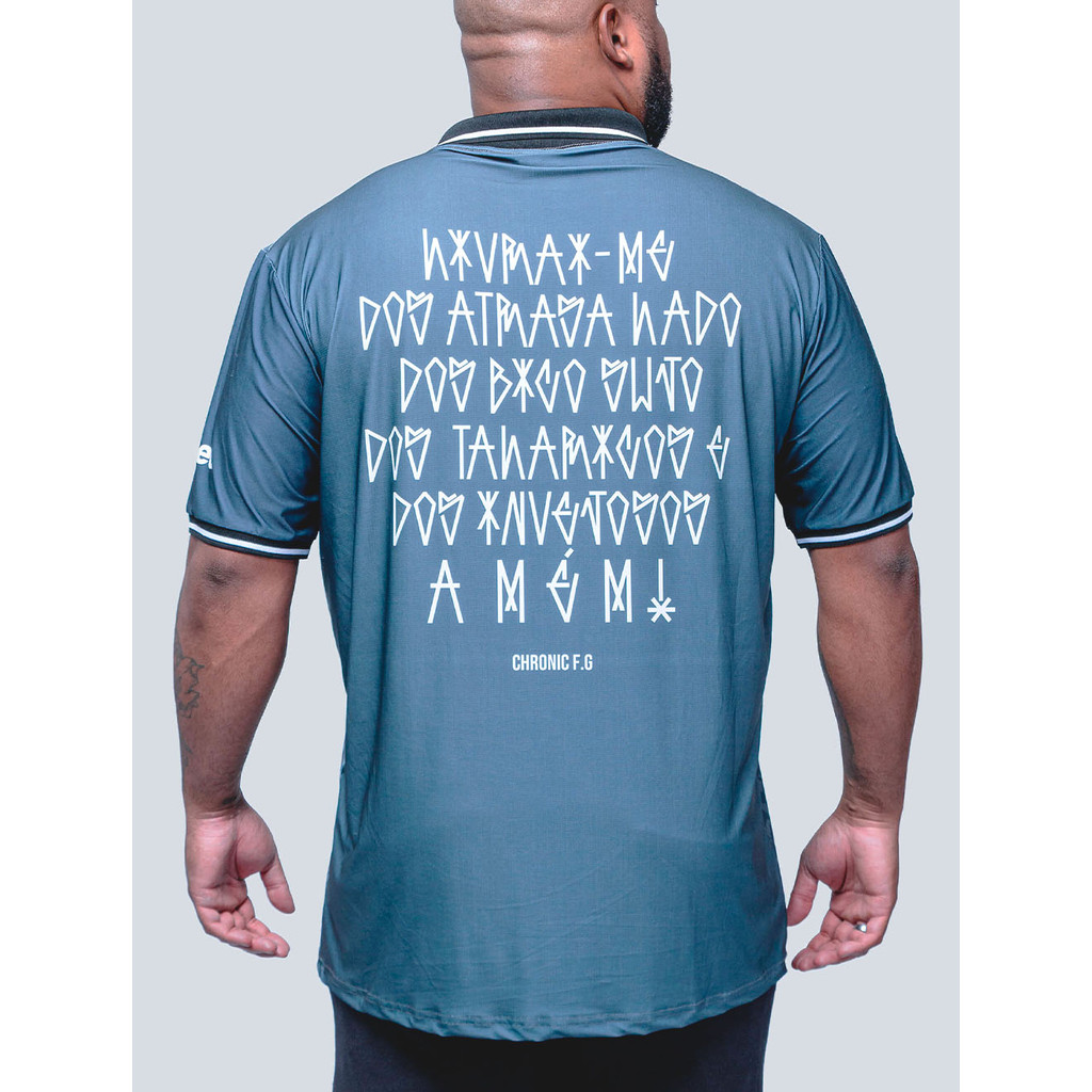 Camiseta Plus Size Chronic de Time Livrai-Me dos Atrasa Lado - Cinza