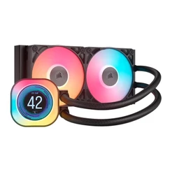 Water Cooler Corsair Icue Link Titan 240 RX, RGB, 240mm, Preto, CW-9061022-WW