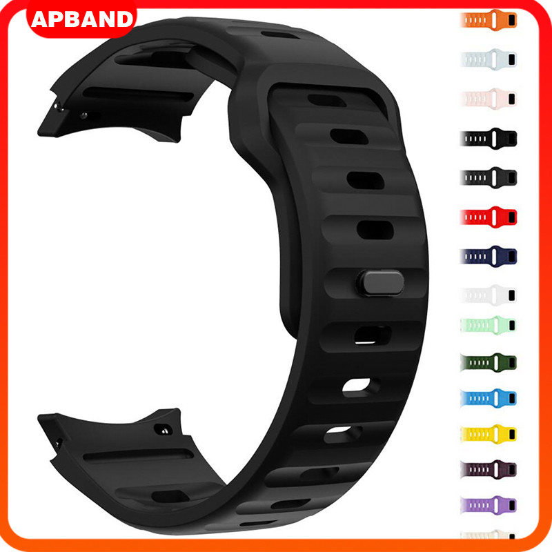 Pulseira De Silicone Para Relógio Smartwatch Samsung Galaxy Watch FE 7 6 5 4 40mm 44mm Classic 42 46 43 47mm 5 Pro 45mm