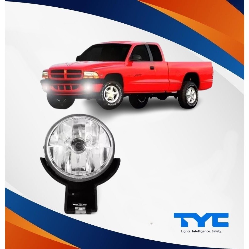 Farol Auxiliar Milha Esquerdo Dodge Dakota Marca Tyc Ano: 1997 Até 2002 Cód: 19-5240-01-1A
