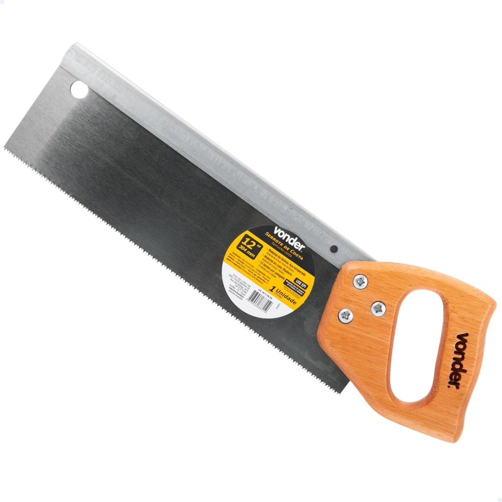 Serrote para Caibros Marceneiro Vonder De Costa 12" Rodapé