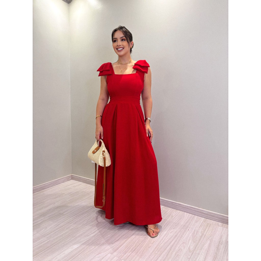 Vestido Andreia - Vermelho