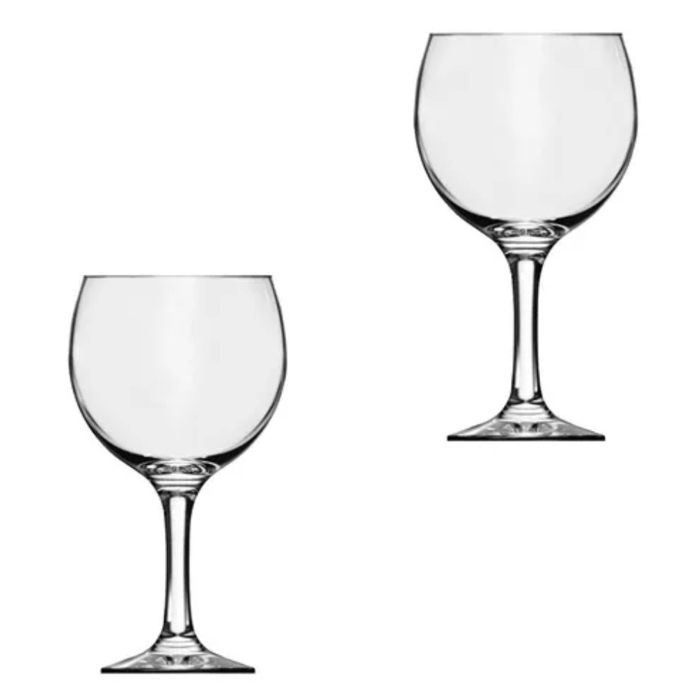 Kit 2 Taças De Gin Vidro Drink Bar Coquetel Nadir 600ml
