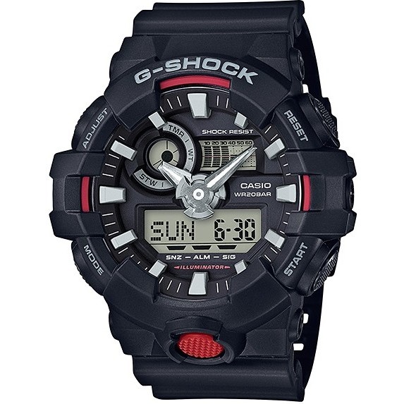 Relógio Casio G-Shock GA-700-1ADR Preto