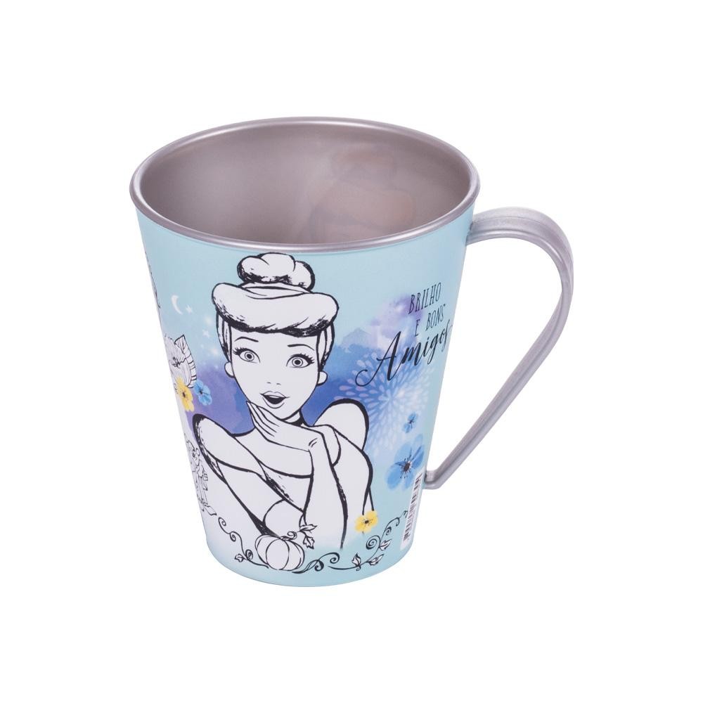 Caneca Cinderela para Colorir Princesa Disney  Plasútil em Oferta na Shopee