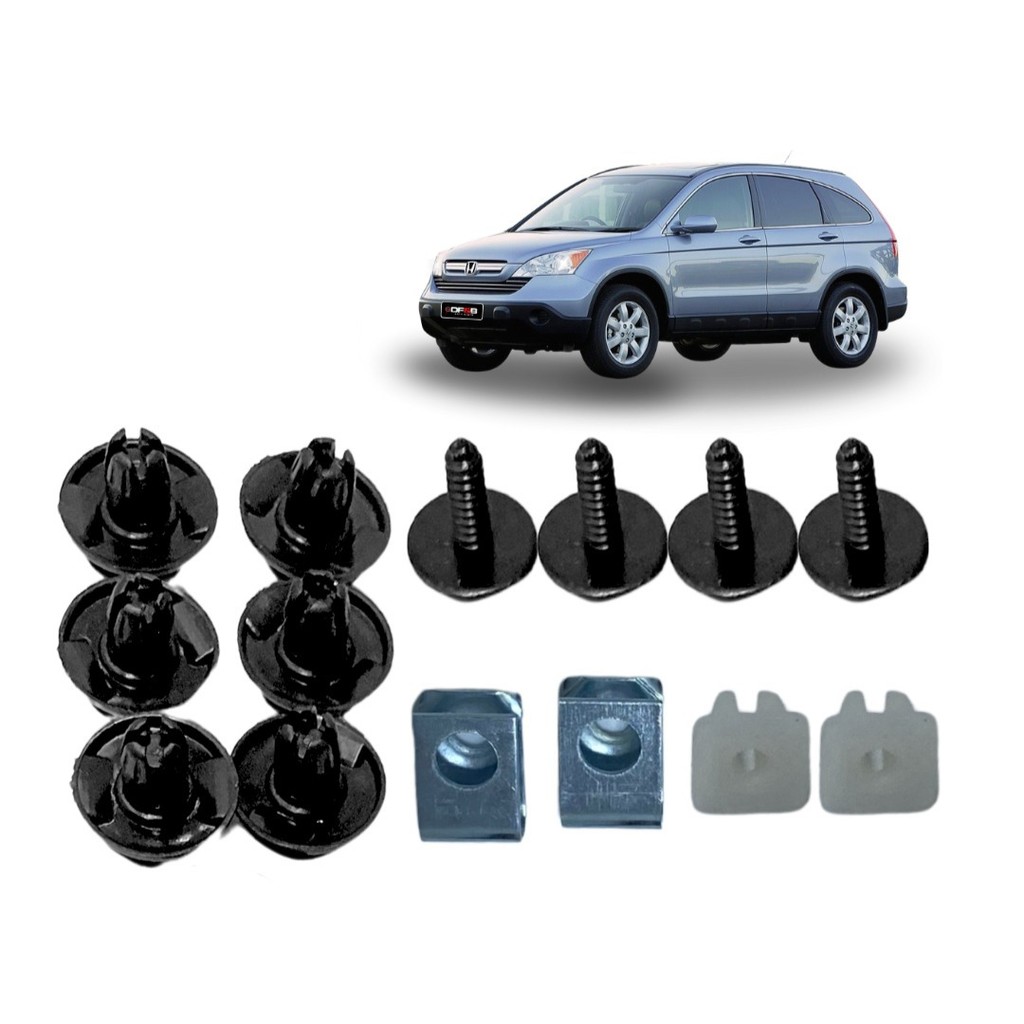 14 Presilhas Parabarro Honda Crv 07 08 09 10 11