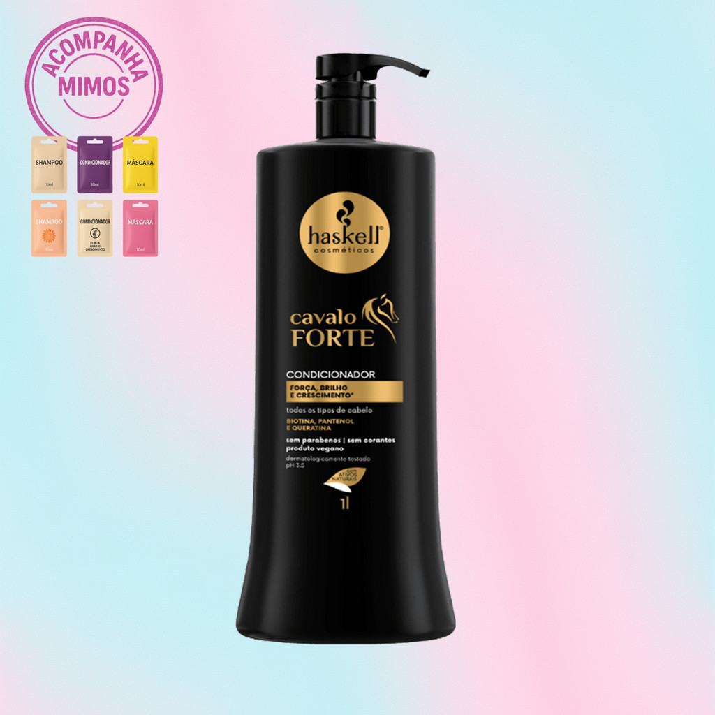 Condicionador Haskell Cavalo Forte 1lt