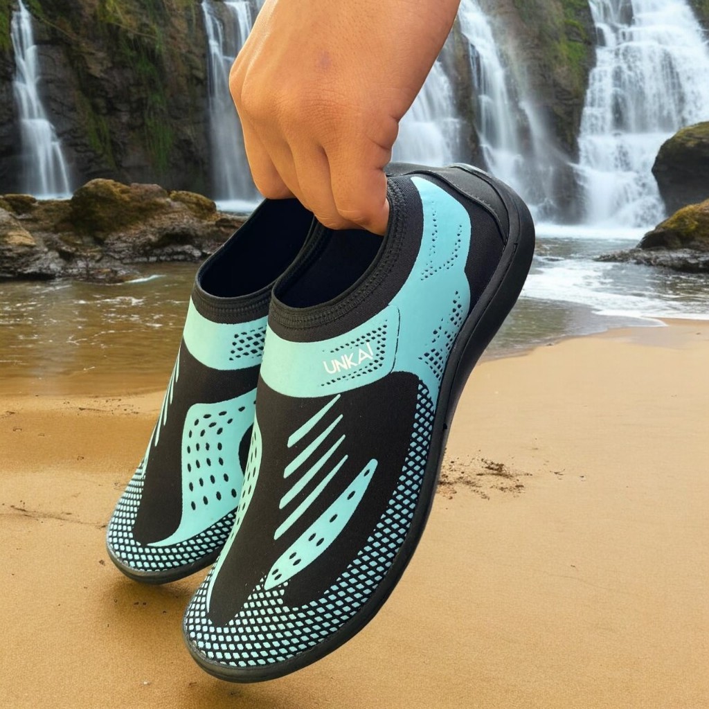 Sapatilha Aquática Borracha Antiderrapante Costurada 100% Neoprene Náutica Trilha Cachoeira Pesca em Oferta na Shopee