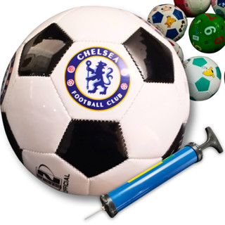 Bola De Futebol Pequena N 2 Infantil Chelsea Sortida Campo C/Bomba em Oferta na Shopee