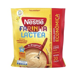 Farinha Láctea Nestlé Tradicional 600g - Embalagem com 9 Unidades em Oferta na Shopee