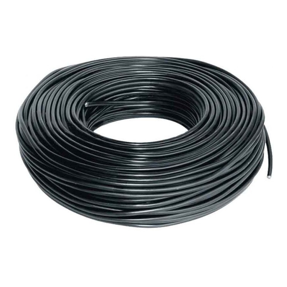 Cabo PP 4x1mm Preto - Sil - 100 Metros