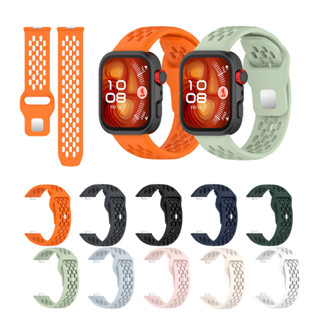 Para Huawei watch Fit 3 4 4 Pro Esporte Respirável Buraco Relógio Com Pulseira De silicone em Oferta na Shopee